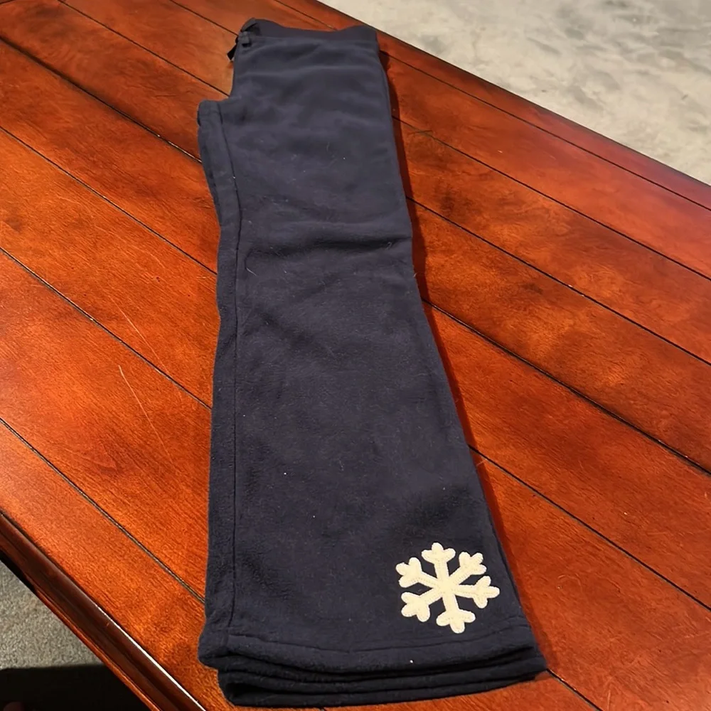 NWT Gymboree Penguin Chalet Fleece Snowflake Pant Size 9